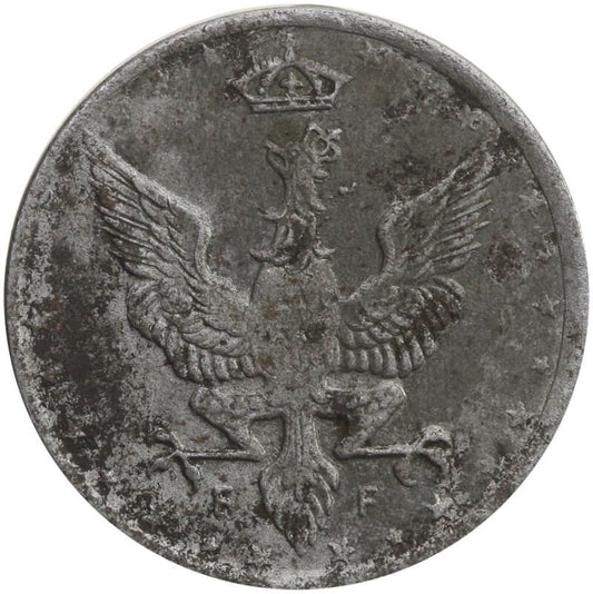 Polska, Królestwo polskie, 10 fenigow, 1918