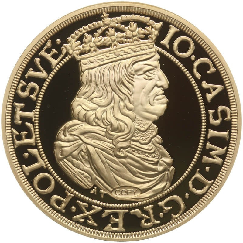 Replika Dukat Koronny Jana Kazimierza, platerowana