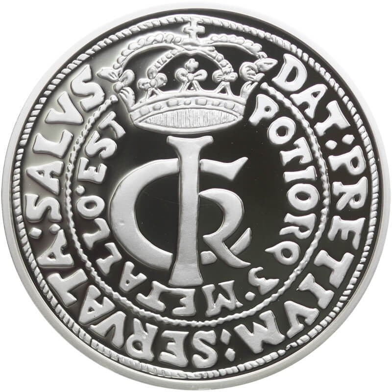 Replika Tymf Jana Kazimierza , platerowana