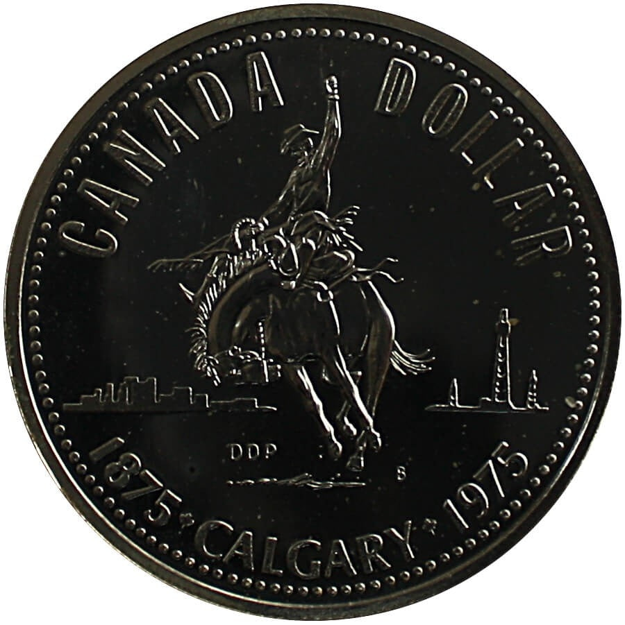 1 Dolar - 100 Lat Calgary 1975 r. - Kanada
