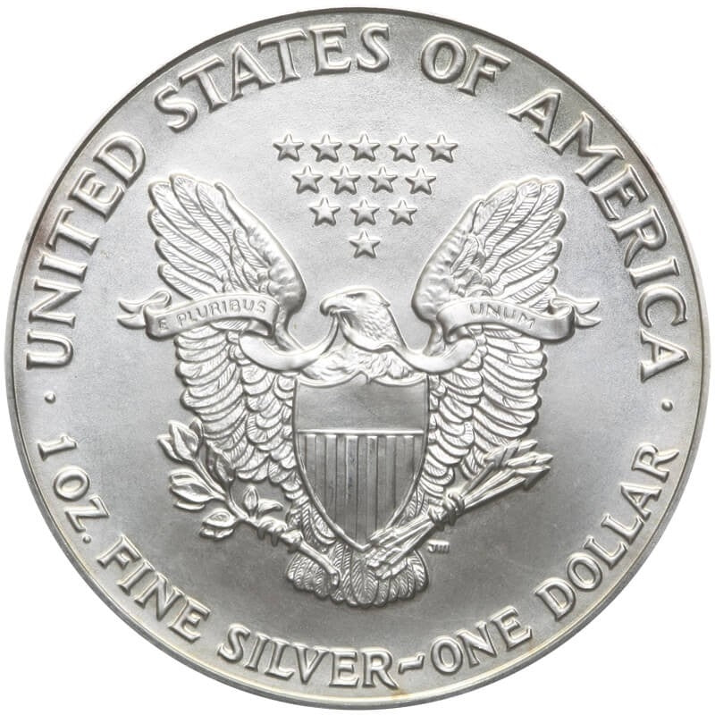 1 Dollar Liberty Orzeł 1992, 1 uncja srebro Ag 999 stan 1