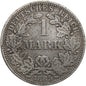 1 marka, Cesarstwo Niemieckie, 1885 A, stan 4+
