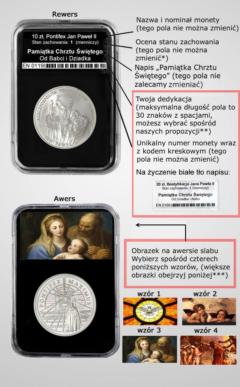 10 zł, Jan Paweł II Pontifex Maximus