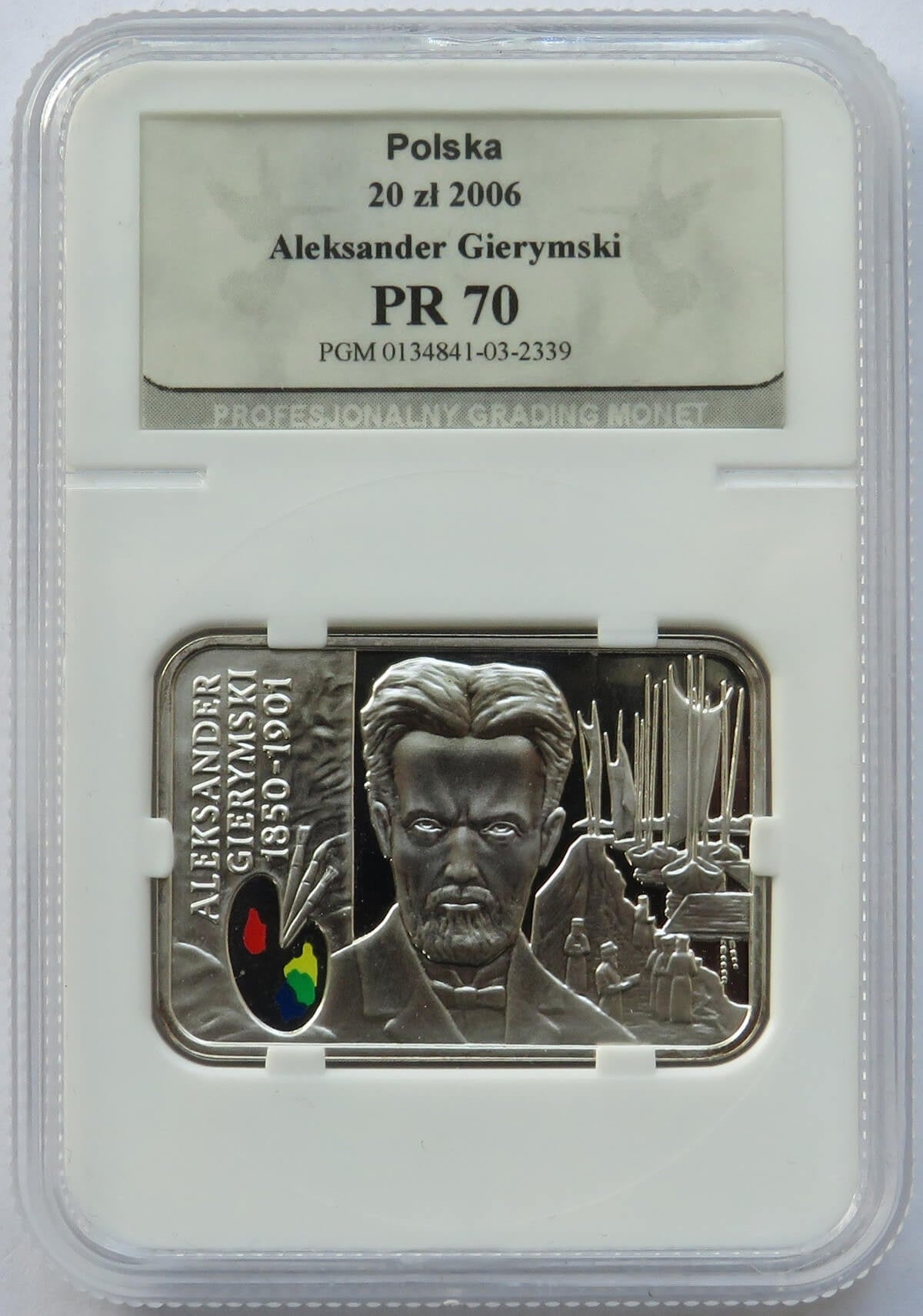 20 zł Aleksander Gierymski 2006, PGM PR70