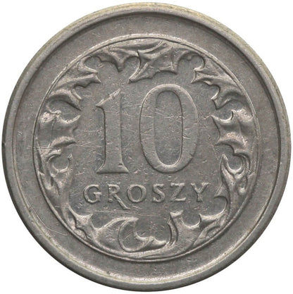 Destrukt, 10 groszy 2009, skrętka w prawo 85 stopni, st. 3+