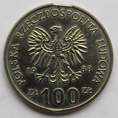 DESTRUKT 100 zł Królowa Jadwiga 1988