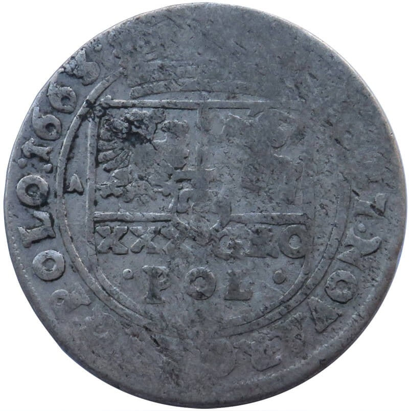 Jan II Kazimierz, Tymf, 1663, stan 4