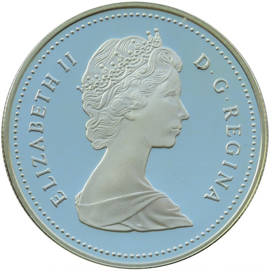 Kanada, 1 dolar 1987, Statek polarny Johna Daviesa, stan L-