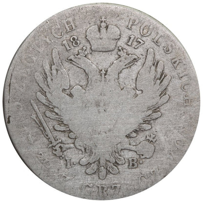 Królestwo Polskie  5 złotych, 1817, stan 4