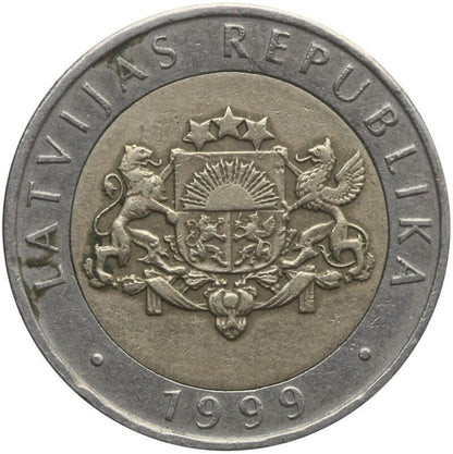 Łotwa 2 łaty, 1999