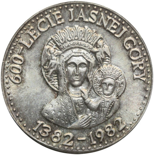 Medal Jan Paweł 600 lecie jasnej góry
