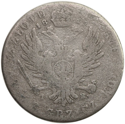 Polska 2 złote, 1816-1820, st. 6
