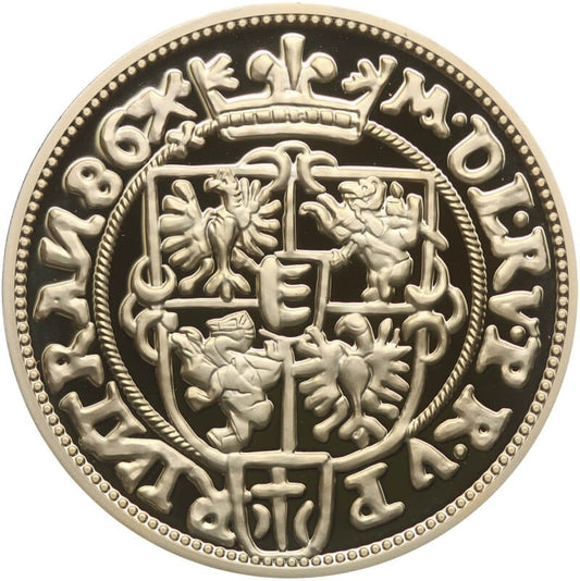 Replika  Dukat Koronny Stefana Batorego, platerowana