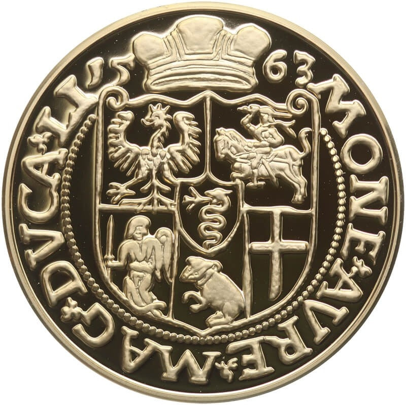 Replika  Dukat Litewski Zygmunta II Augusta, platerowana
