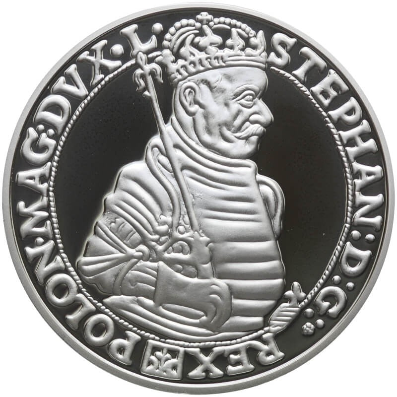 Replika  Talar Stefana Batorego, platerowana