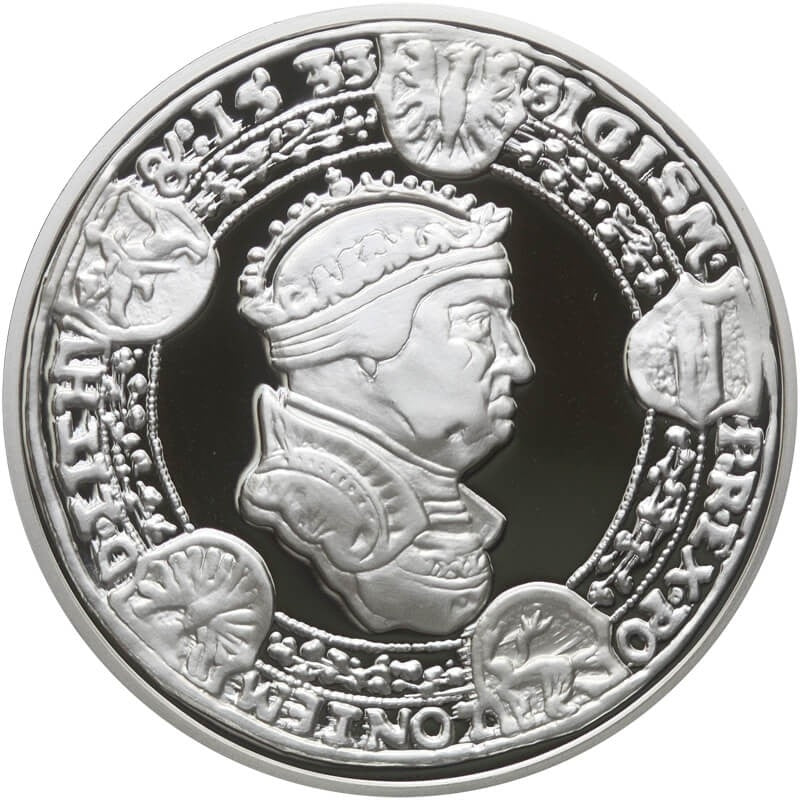 Replika  Talar Zygmunta I Starego, platerowana