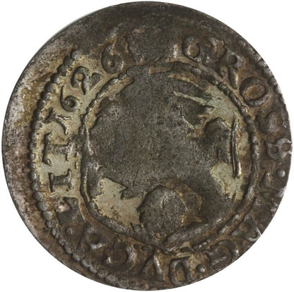 Zygmunt 3 Waza, 1 grosz, 1626