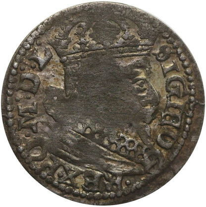 Zygmunt 3 Waza, 1 grosz, 1626